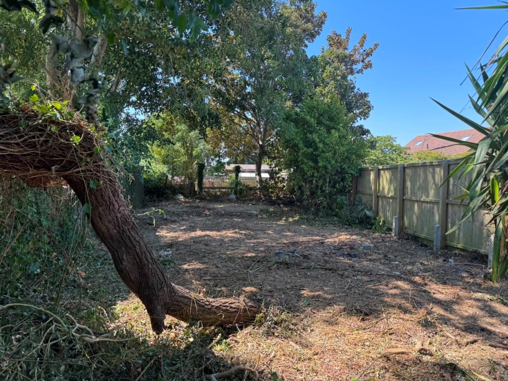 Lot: 141 - SEMI-DETACHED HOUSE FOR IMPROVEMENT - Looking Down the Garden